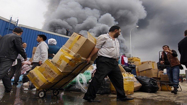 تتارستان.. حداد على ضحايا حريق المركز التجاري بقازان
