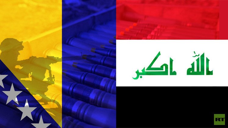  البوسنة والهرسك تسلم العراق أكثر من 550 ألف طن من الأسلحة القديمة