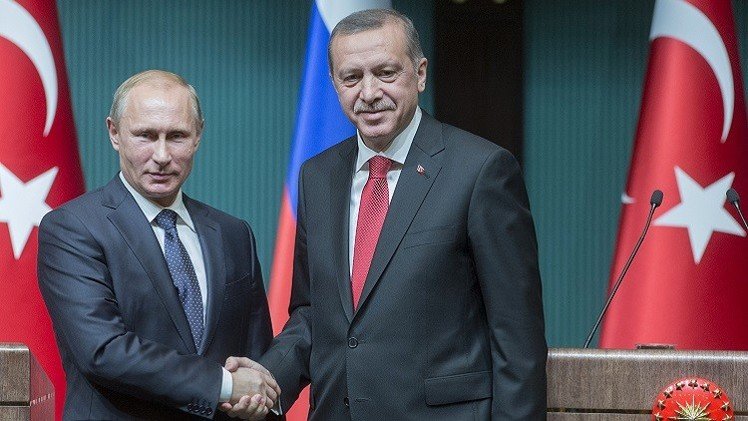 بوتين وأردوغان يبحثان مشروعات طاقة مشتركة