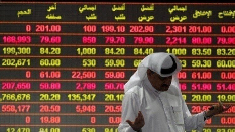 الأسواق الخليجية تتراجع مع انخفاض أسعار النفط 
