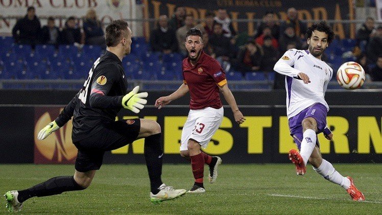 فيورنتينا بصحبة المصري صلاح إلى ربع نهائي الدوري الأوروبي 