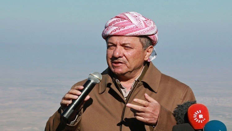 بارزاني يتوعد "داعش" بالثأر لمقاتلي البيشمركة
