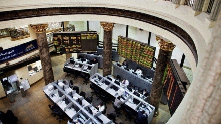 البورصة المصرية بالمنطقة الخضراء في نهاية الأسبوع 