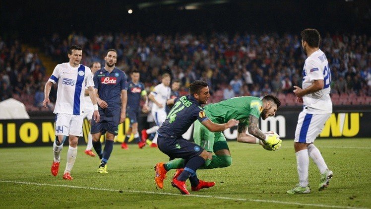تعادل بطعم الهزيمة لنابولي أمام دنيبر الأوكراني في الدوري الأوروبي