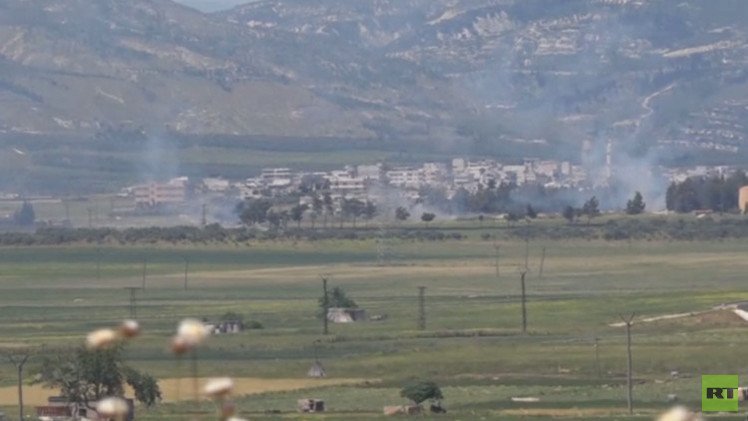 تواصل الاشتباكات في محيط مشفى جسر الشغور