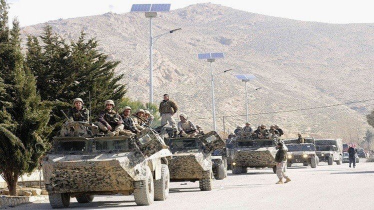 الجيش اللبناني يقتل مسلحين في عرسال 
