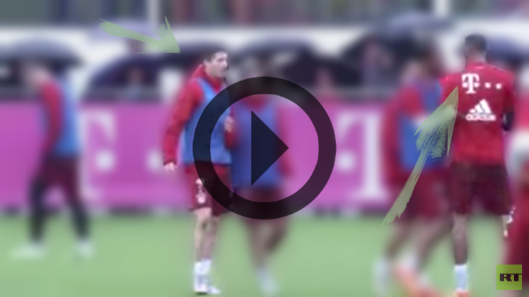 (فيديو) مشاجرة بين ليفاندوفسكي وبواتينغ