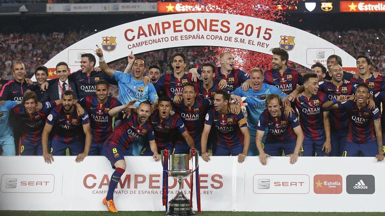 برشلونة يعانق كأس إسبانيا للمرة الـ 27 في تاريخه 