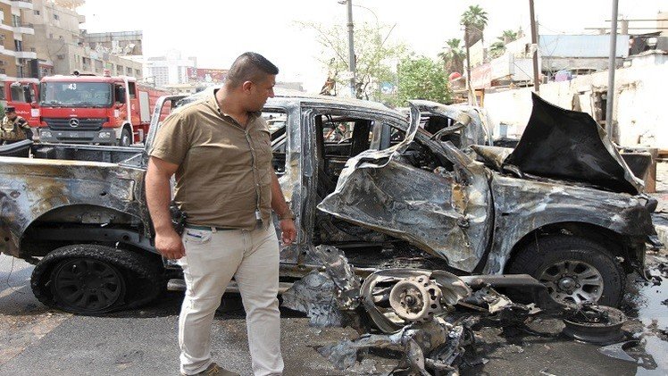 مقتل 6 أشخاص في انفجار سيارة مفخخة شرقي بغداد