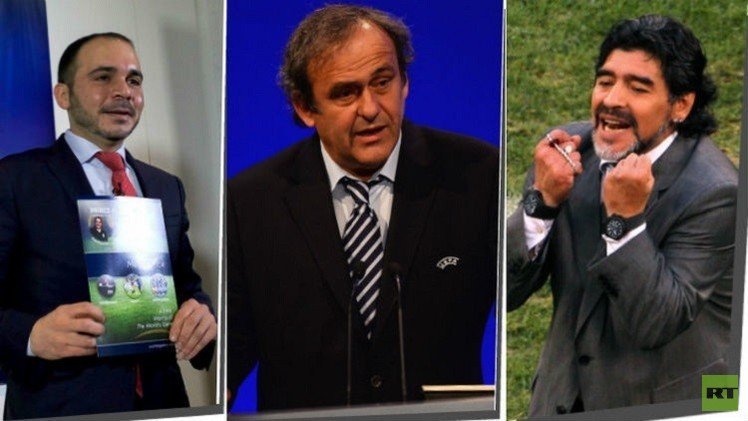 5 مرشحين للفيفا يتقدمهم مارادونا والأمير علي