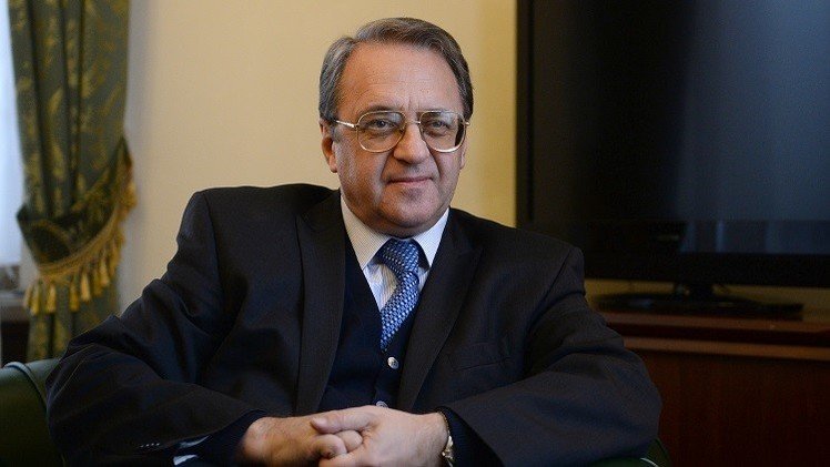 نائب وزير الخارجية الروسي يبحث مع مفتي سوريا تسوية الأزمة في البلاد