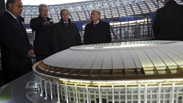بناء منشآت مونديال روسيا يجري بوتائر جيدة
