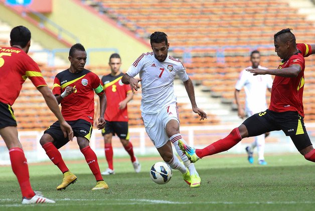 فيديو .. الأبيض الإماراتي يعود بثلاث نقاط من تيمور الشرقية