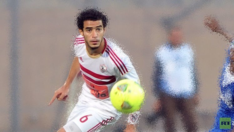 الإصابة تبعد لاعب الزمالك جابر عن الملاعب لأسبوعين