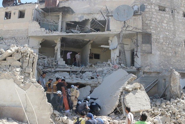 نحو 20 قتيلا بقصف على حلب والجيش يعلن السيطرة على سهل الزبداني 