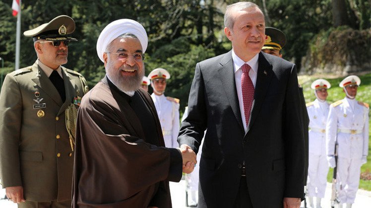 روحاني وأردوغان يبحثان التعاون المشترك في مكافحة الإرهاب