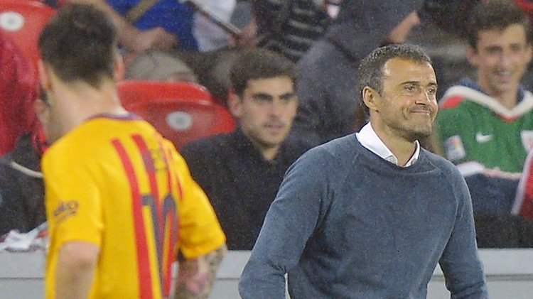 إنريكي يتحمل مسؤولية انهيار برشلونة أمام بيلباو