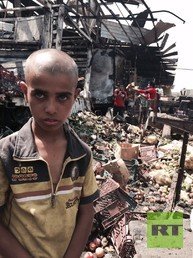 كاميرا RT في موقع الانفجار