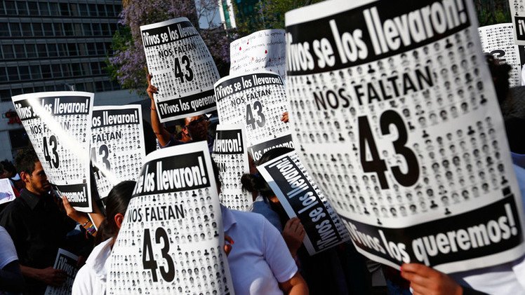 الغموض يزداد حول حادث اختفاء 43 طالبا في المكسيك