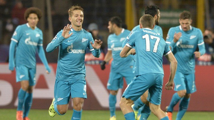 فيديو .. زينيت يكرم ضيفه ليون بثلاثية في دوري الأبطال