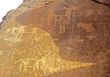 آثار سودانية في وادي النيل بالقرب من بلدة سابو
