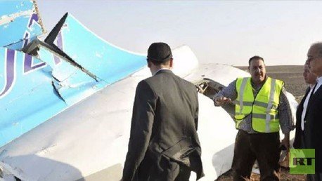 تحطم طائرة ايرباص في سيناء