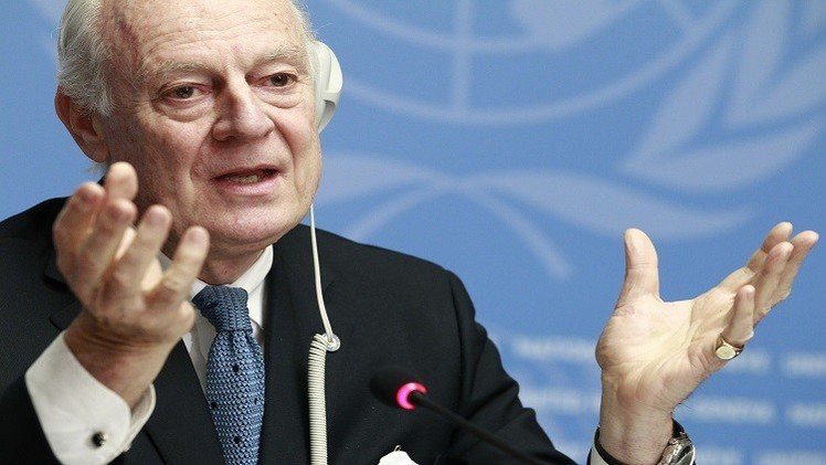 دي ميستورا يدعو إلى وقف جديد لإطلاق النار بسوريا