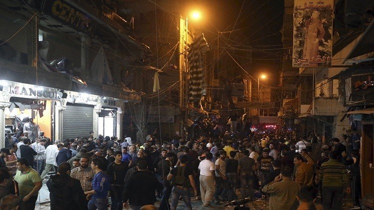 حداد وطني في لبنان غداة تفجيري برج البراجنة
