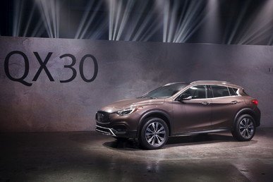 معرض لوس أنجلس للسيارات يرفع الستار عن سيارة Infiniti QX30 التي ستطرح في السوق عام 2017
