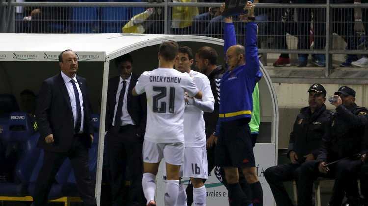 ريال مدريد مهدد بالاستبعاد من كأس الملك بسبب لاعب روسي (فيديو)
