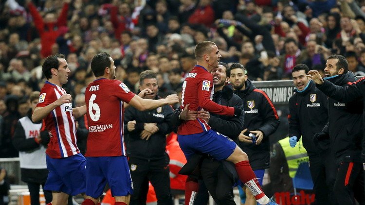  أتلتيكو مدريد يجتاز أتلتيك بيلباو ويزاحم برشلونة على صدارة "الليغا" (فيديو)