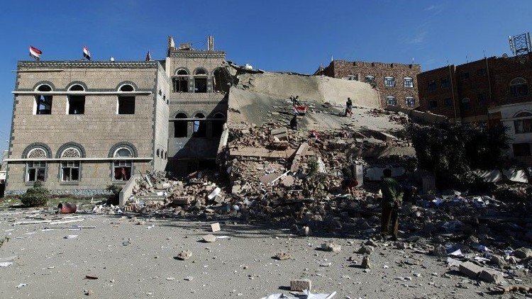 هيومن رايتس ووتش: التحالف العربي يقصف صنعاء بقنابل عنقودية (صور)