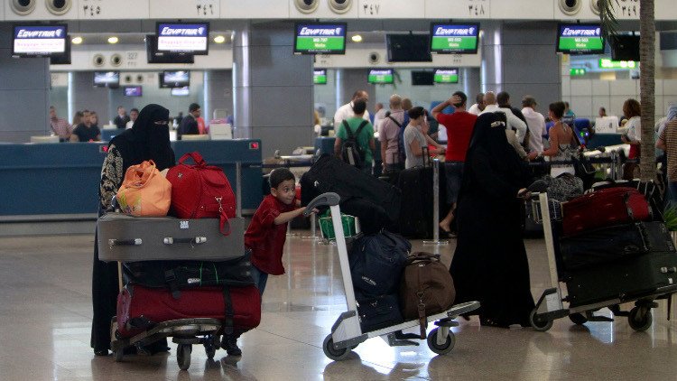 خبراء روس يتأكدون من إجراءات الأمن في مطار القاهرة 