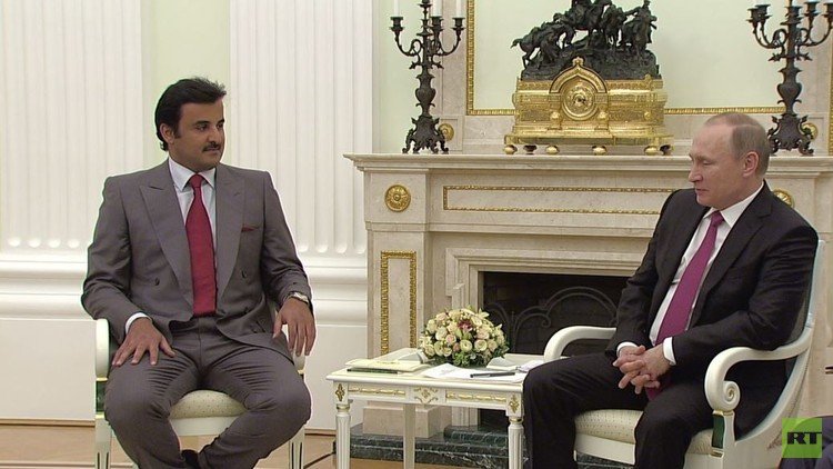 بوتين: قطر دولة مهمة في الشرق الأوسط وعلينا أن نبحث معا عن حلول للقضايا الصعبة (فيديو)