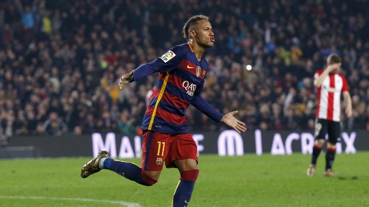 جماهير برشلونة لبيريز: "فلورنتينو المزعج، نيمار ليس فيغو"