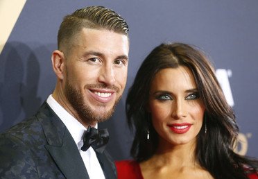 سيرخيو راموس مع صديقته بيلار روبيو