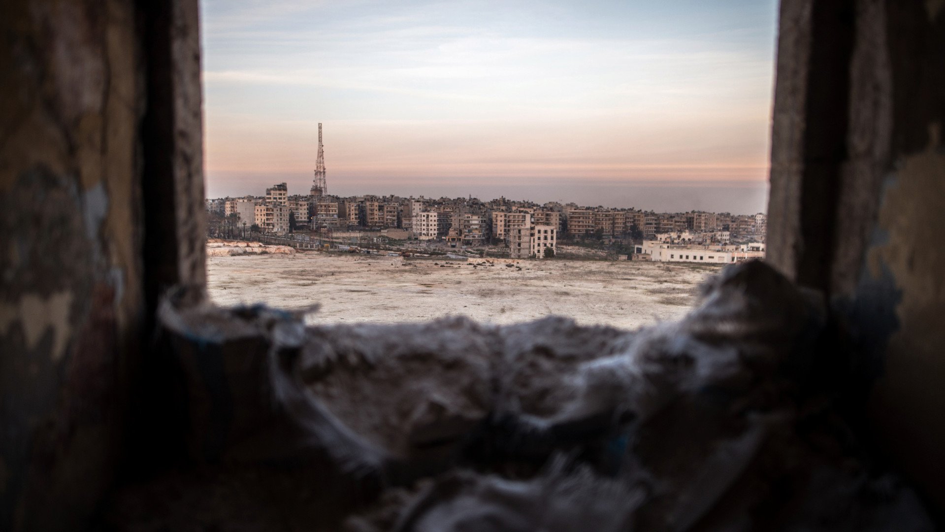 من مناظر مدينة حلب السورية