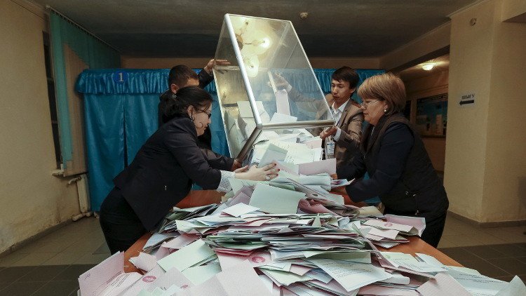 انتخابات كازاخستان.. الحزب الحاكم يحصل على 82,15% من أصوات الناخبين