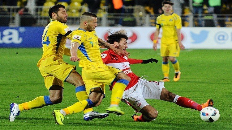 الدوري الروسي.. روستوف يحتل الصدارة مؤقتا بفوزه على سبارتاك (فيديو)