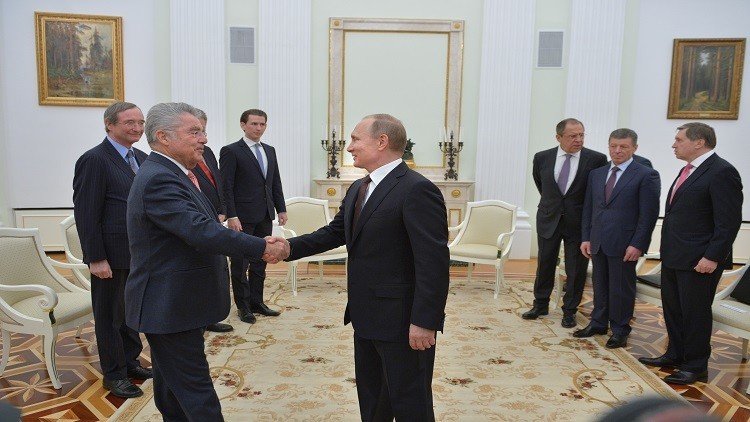 بوتين: روسيا والنمسا تعتزمان زيادة التعاون في مجال الطاقة 