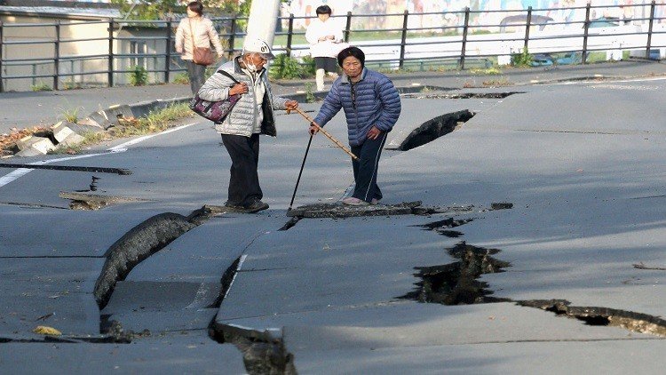 مصرع  19 شخصا بزلزال جديد جنوبي اليابان (فيديو)