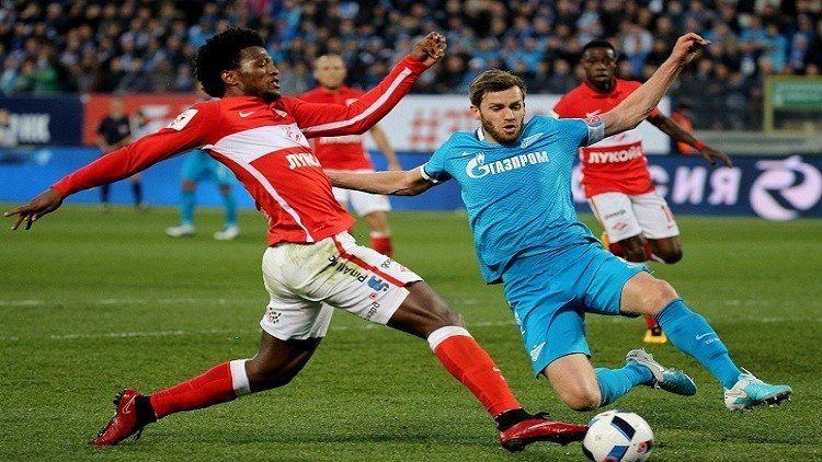 زينيت يرتقي للوصافة مؤقتا وتسيسكا يتعادل مع لوكوموتيف (فيديو)