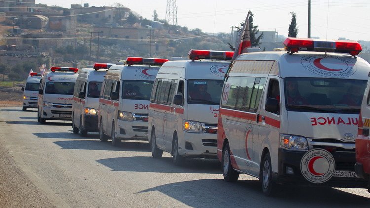 إجلاء 500 جريح من مناطق محاصرة في سوريا