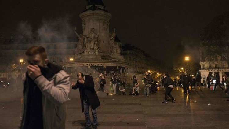 صدامات بباريس مع "ساهري الليل" واعتقال 12 شخصا