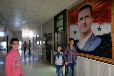 مدرسة أطفال العسكرييين السوريين الذين قضوا نحبهم في ساحات القتال