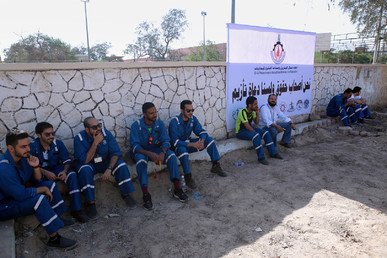 على خلفية الإضراب انخفض متوسط إنتاج النفط من 2.8 مليون برميل يوميا إلى 1.1 مليون برميل يوميا.