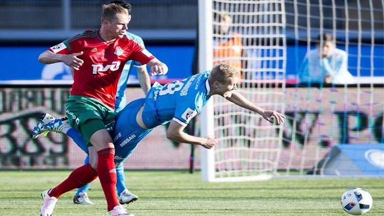 زينيت يفقد المنافسة على لقب الدوري الروسي بتعادله مع  لوكوموتيف 