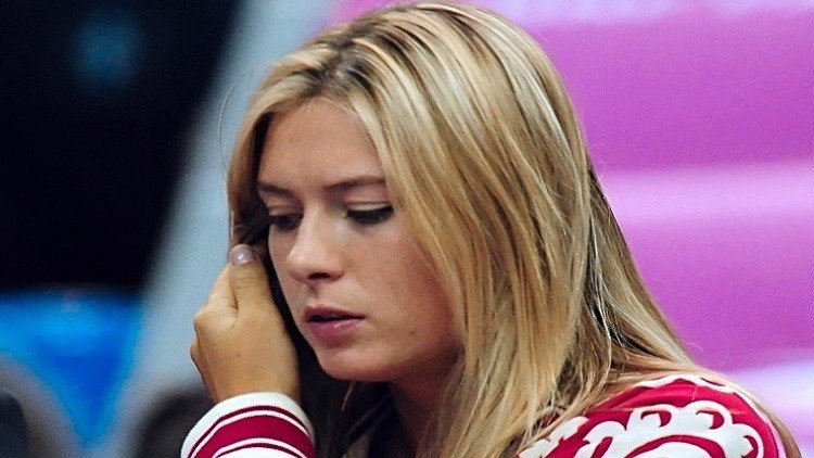 الحسناء شارابوفا ضمن المنتخب الروسي في الأولمبياد 