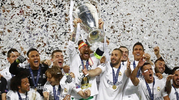 ريال مدريد يحرز لقب دوري أبطال أوروبا .. فيديو 