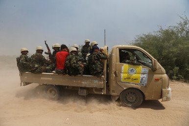 كتيبة من قوات الحشد الشعبي 